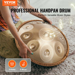 Handpan Ré mineur · Essentiel · 12 notes