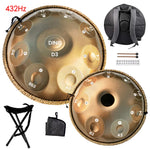 Handpan Ré mineur · Résonance · 17 notes / 440 Hz