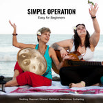 Handpan Ré mineur · Essentiel · 12 notes