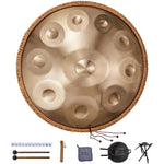 Handpan Ré mineur · Essentiel · 12 notes