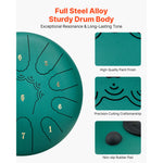 Steel Tongue Drum · 13 pouces