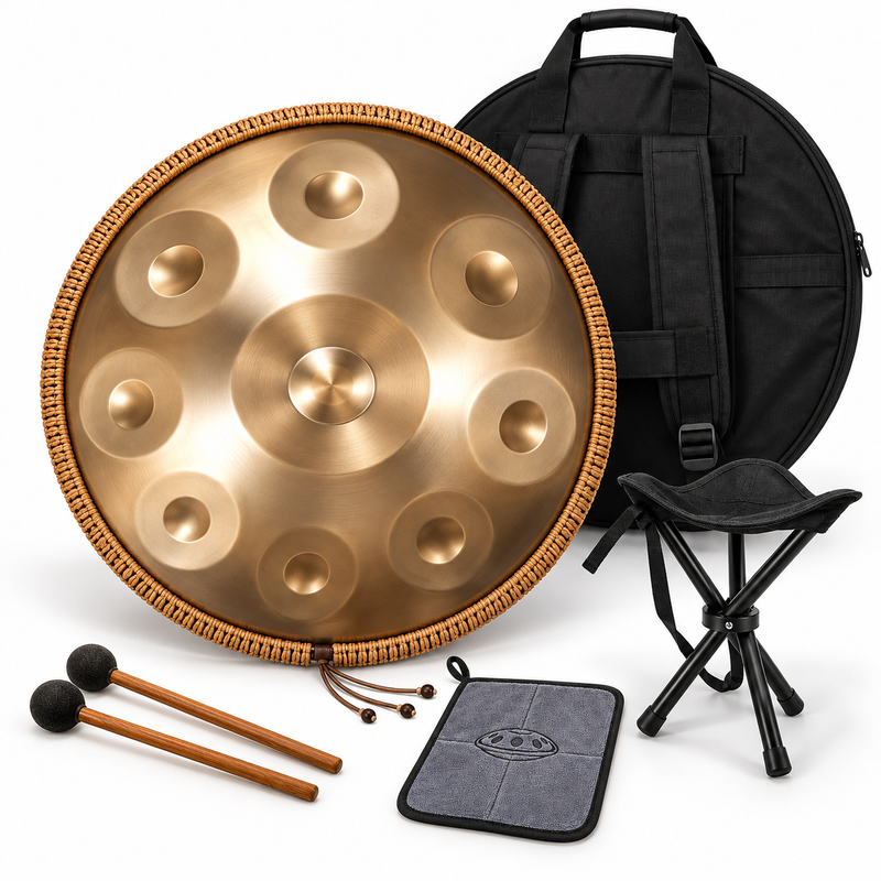 Handpan Ré mineur – 9, 10 ou 12 notes